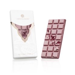 Chocolissimo - Růžová čokoláda s malinami 70 g